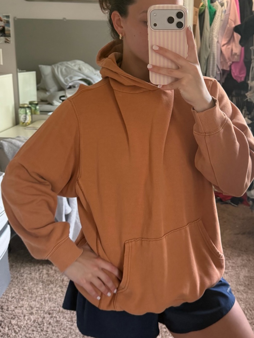 aerie Rust-Tone oversized Hoodie